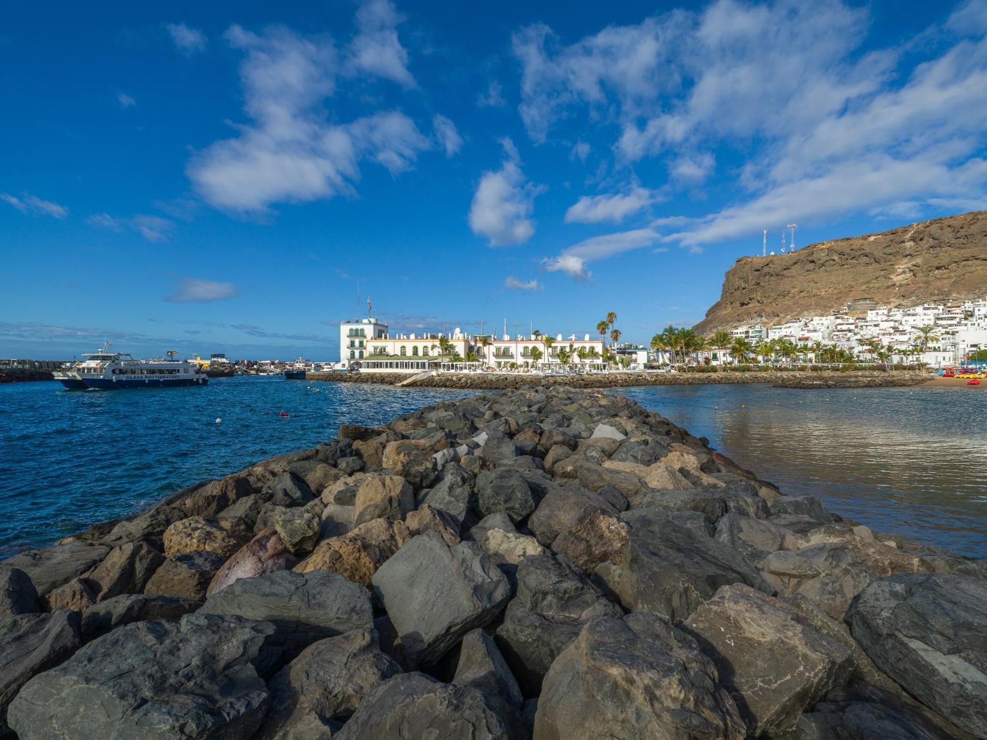 Amarre Moon Lägenhet Puerto De Mogan Exteriör bild